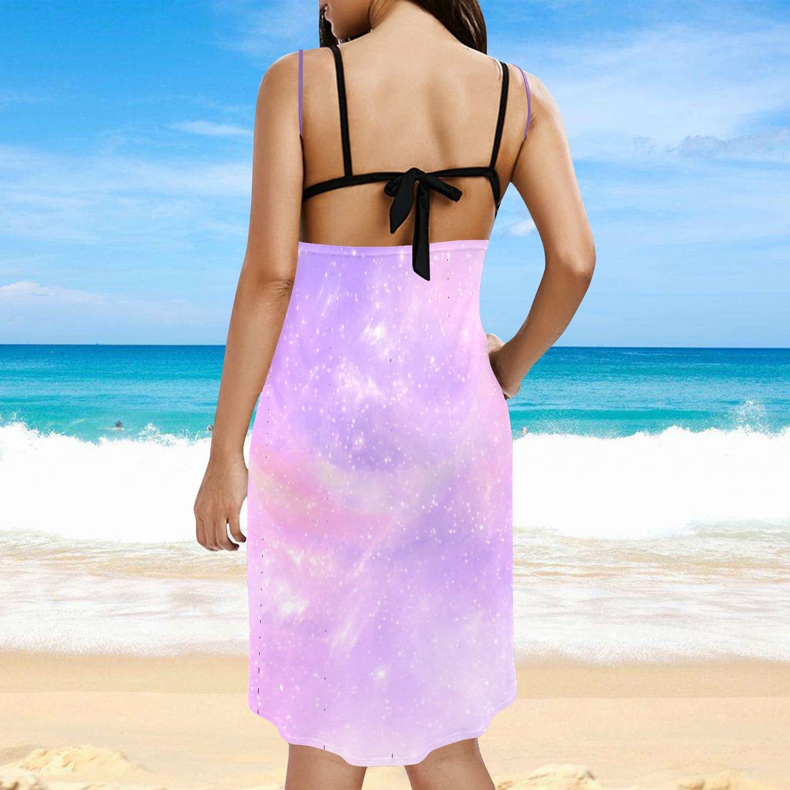 Spaghetti Strap Backless Beach Dress (D65) - Shell Yeah by JaksMediumPurple1SF071638ACCC644CCA982EA4E0E705E6F