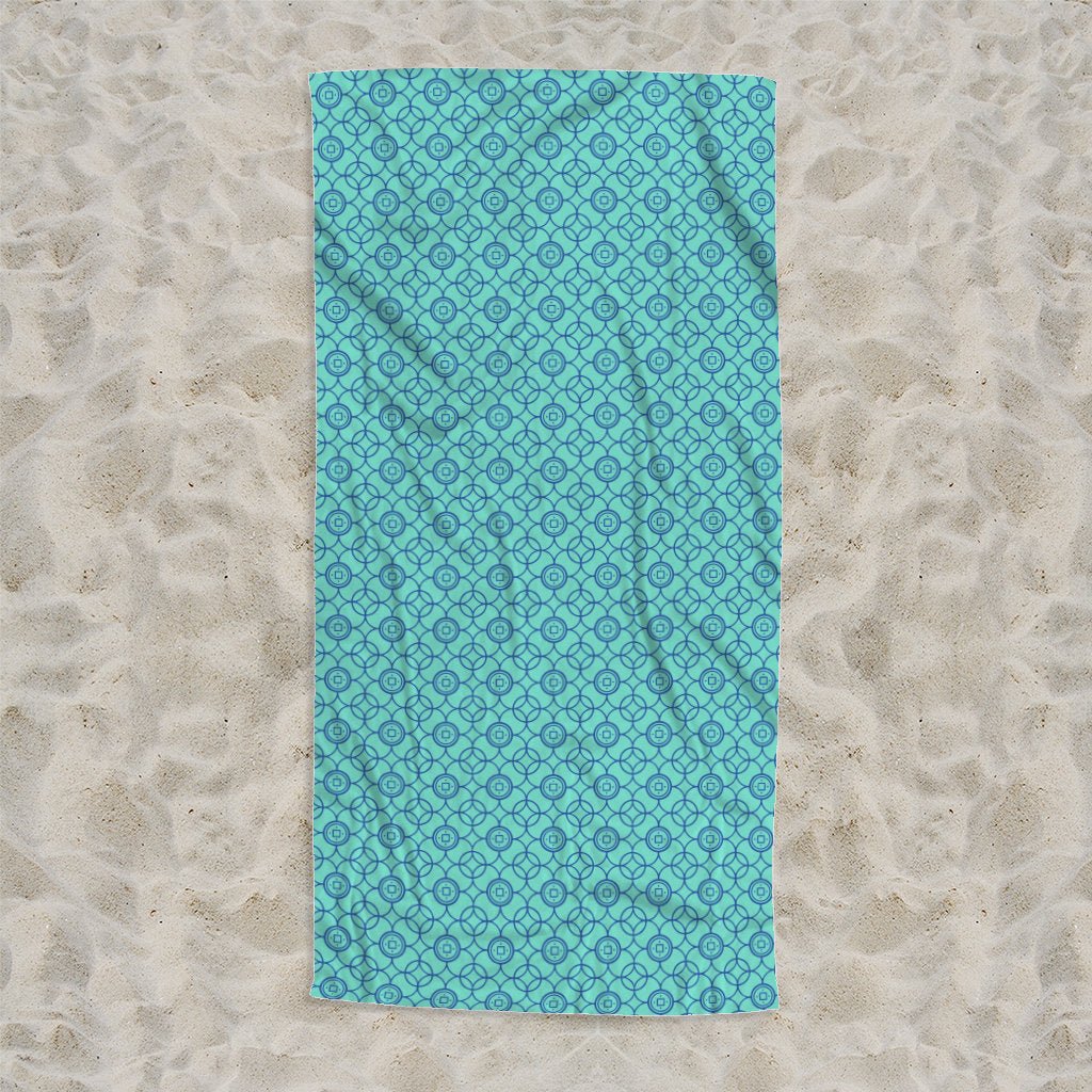 Subli-push Velour Beach Towel - Shell Yeah by Jaks30X60White5442-516781