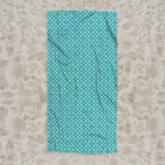Subli-push Velour Beach Towel - Shell Yeah by Jaks30X60White5442-516781