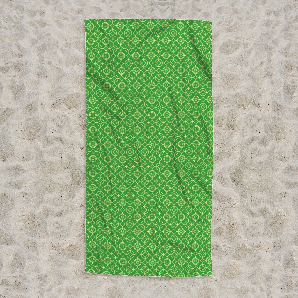 Subli-push Velour Beach Towel - Shell Yeah by Jaks30X60White5442-516795