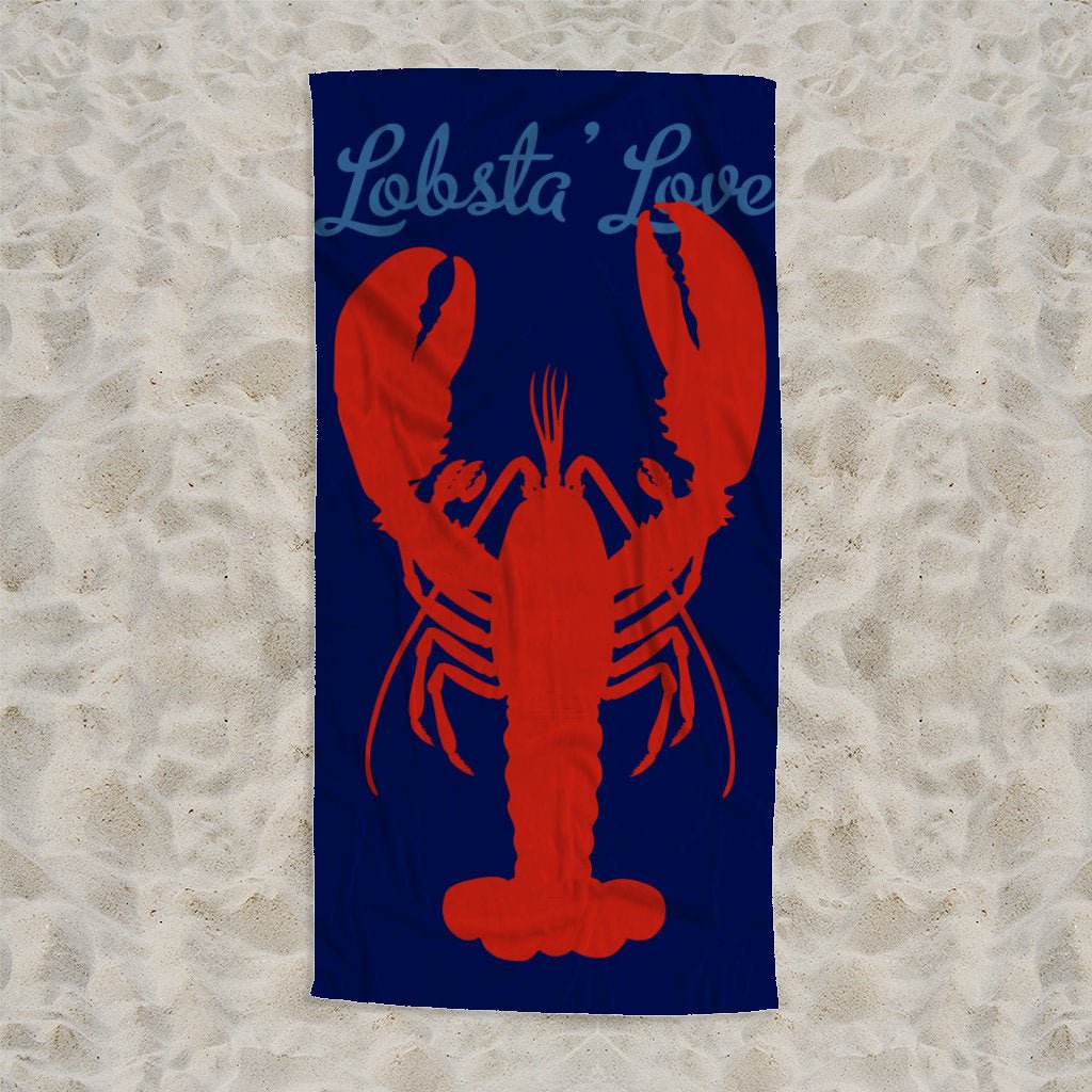 Subli-push Velour Beach Towel - Shell Yeah by Jaks30X60White5442-516919
