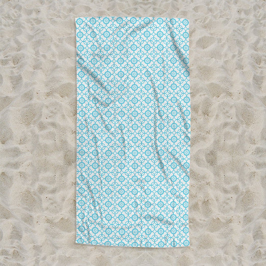 Subli-push Velour Beach Towel - Shell Yeah by Jaks30X60White5442-516796