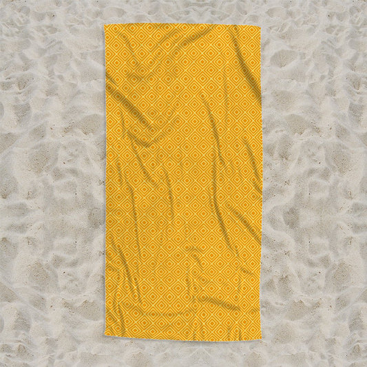 Subli-push Velour Beach Towel - Shell Yeah by Jaks30X60White5442-516802