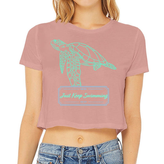 Women’s Flowy Cropped Tee